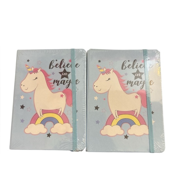 10 pc Unicorn Magic Kids Notebook - Blue NWT - Picture 3 of 6